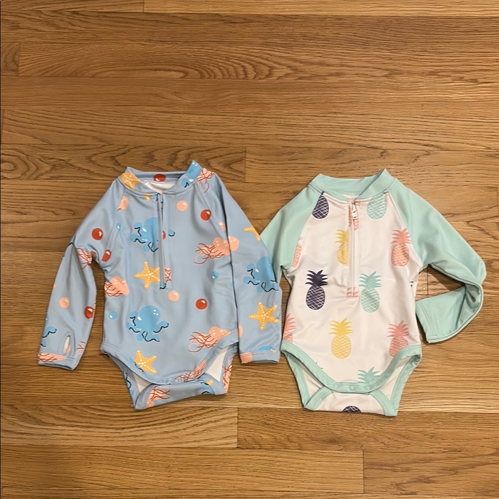 Lot of 2 Monica + Andy Swimsuits NEW